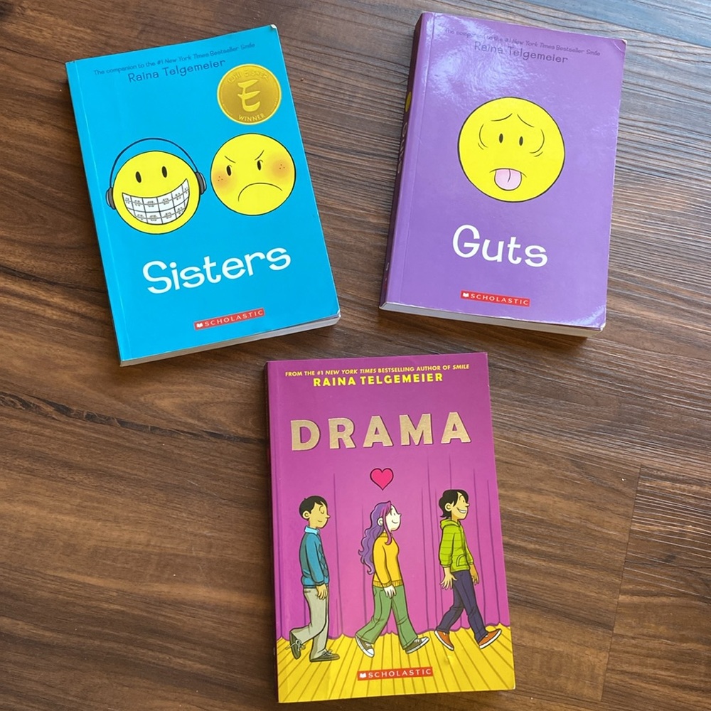 Sisters, Guts, and Drama Book Set - Scholastic - Picture 12 of 12